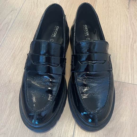 GEOX Patent Italian leather loafer - Picture 4 of 6